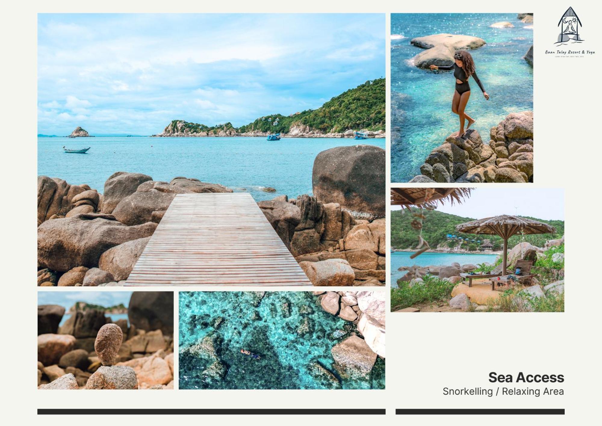 Baan Talay Resort & Yoga Ko Tao Buitenkant foto
